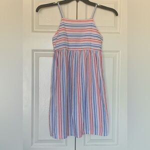 Osh Kosh B’Gosh Linen Blend Striped Girl’s Sundress